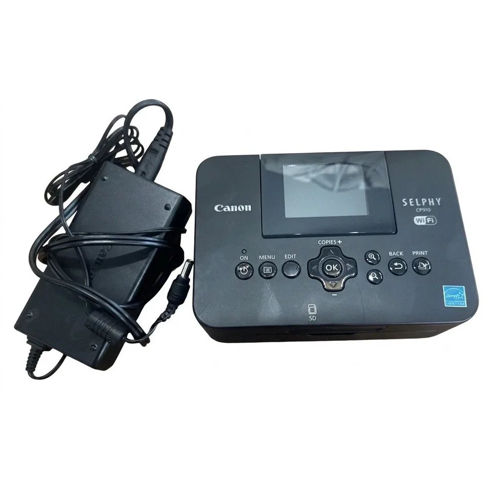 Canon Selphy CP910 Color Dye Sublimation Mobile Printer